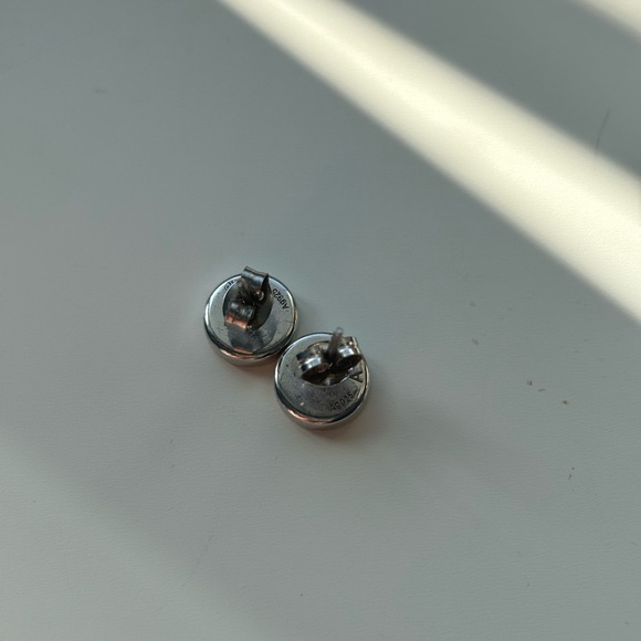 Agatha Paris blue studs - Picture 3 of 5